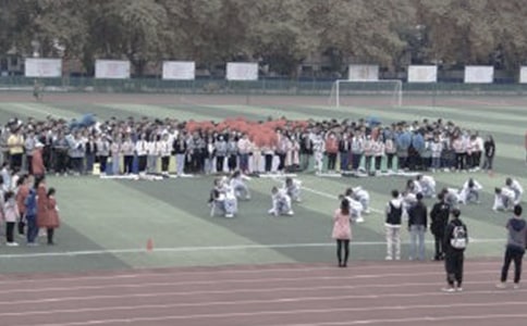 梦见打扫学校操场上的树叶